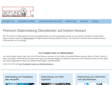 Tablet Screenshot of gefund-it.de